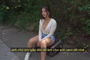 Rủ em hàng xóm lồn to lên rừng địt nhau
